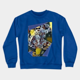 Exiting Helicopter JOY ride Crewneck Sweatshirt